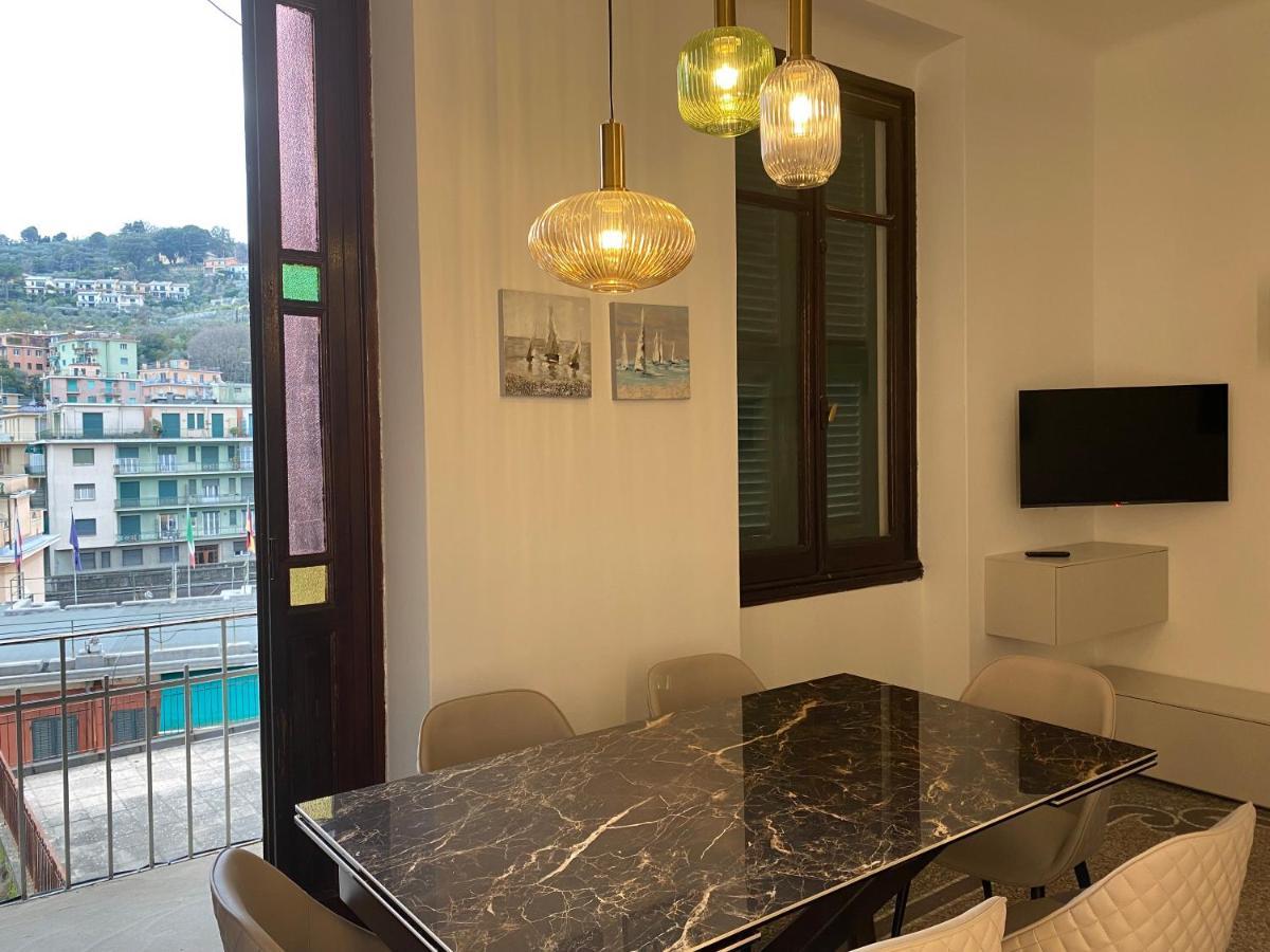 Casa Genovese, Splendido Appartamento In Centro A Rapallo Buitenkant foto