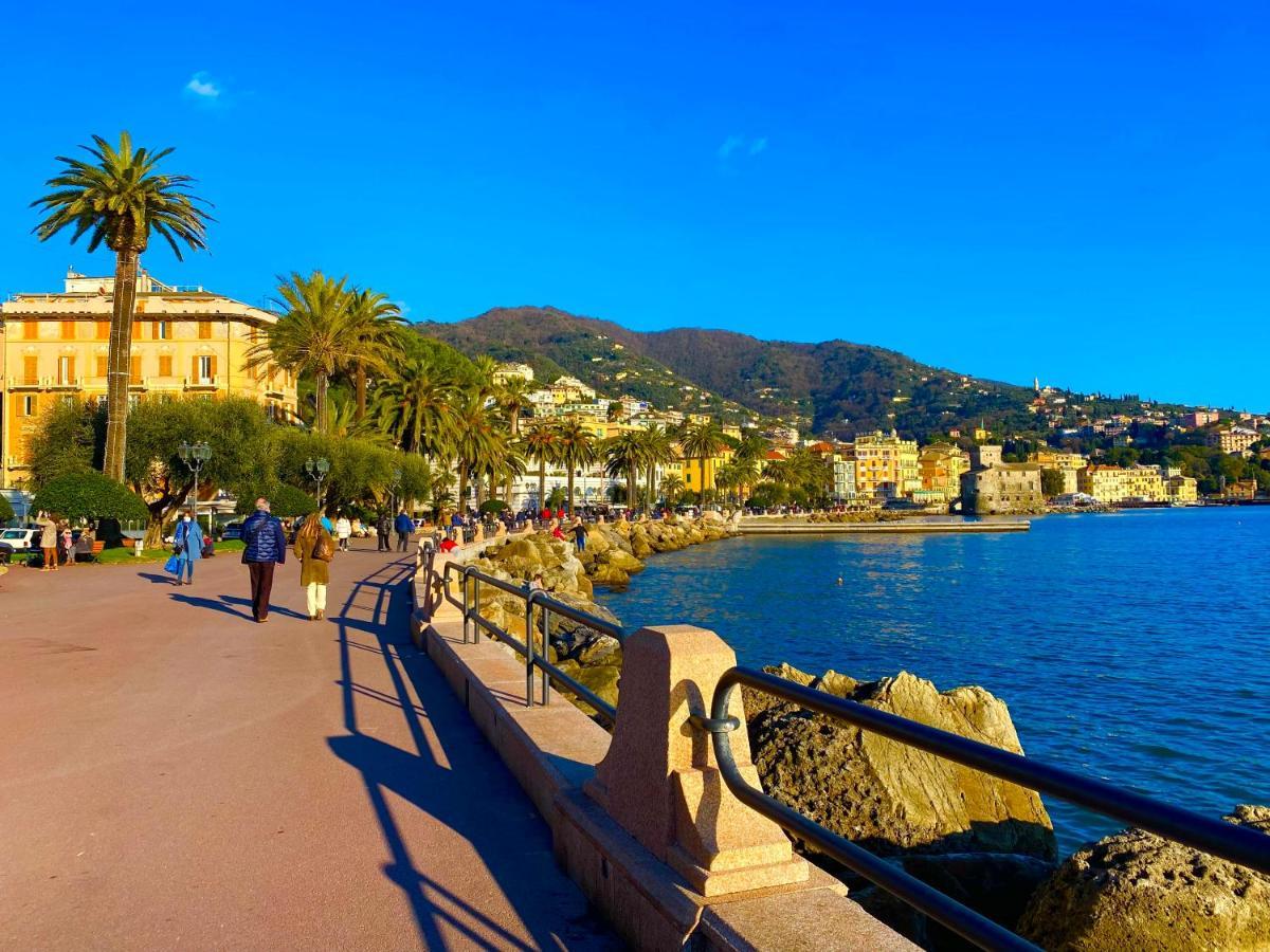 Casa Genovese, Splendido Appartamento In Centro A Rapallo Buitenkant foto