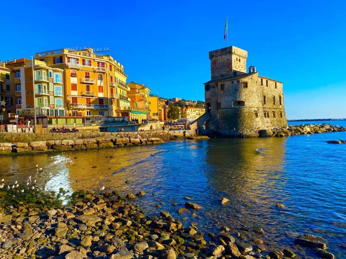 Casa Genovese, Splendido Appartamento In Centro A Rapallo Buitenkant foto