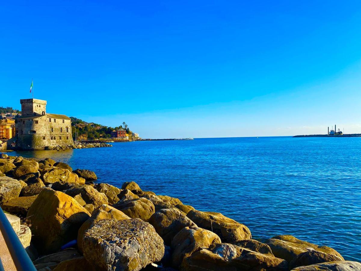 Casa Genovese, Splendido Appartamento In Centro A Rapallo Buitenkant foto
