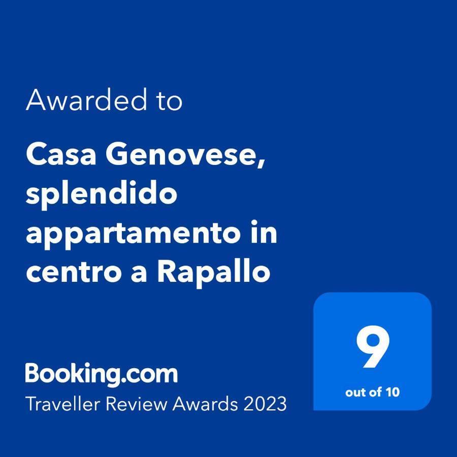 Casa Genovese, Splendido Appartamento In Centro A Rapallo Buitenkant foto